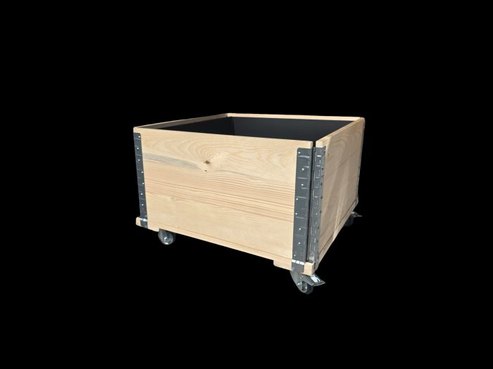 🌱 Hochbeet aus Holz mit Rollen – mobil, stabil & langlebig
