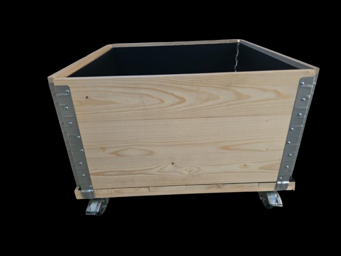 🌱 Hochbeet aus Holz mit Rollen – mobil, stabil & langlebig – Bild 2